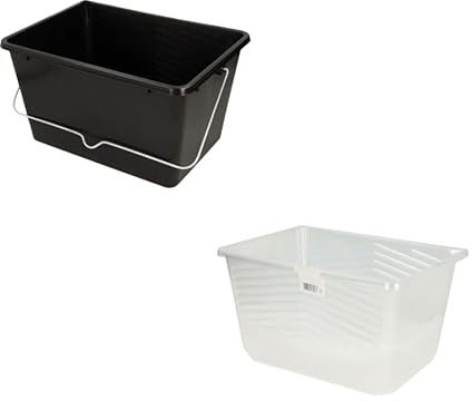 Go!Paint Economy Roller Tray 12 Lt + 12 Lt Tray Liners (5PK) Set