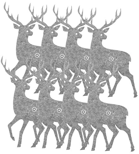 ABOOFAN 16 Pièces Ensemble De Couverts De Vaisselle De Noël à Couverts De Noël Poches De Support D'argenterie De Porte-argenterie pour Enfants Pochettes Vaisselle Feutrine