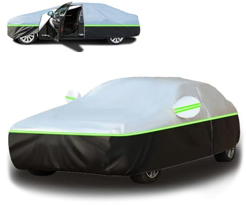 Auto Abdeckplane Gemacht Für VW Golf 7 TD,Autoabdeckung,Auto Abdeckplane, Wasserdicht und atmungsaktiv,Vollgarage Autoplane,Wetterfeste Staubdicht,Schneeschutz,Verdickte Autoabdeckung