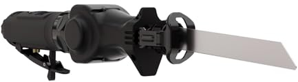 Rodcraft RC6070 Druckluft-Säge, zahnradgetrieben, 10 mm Hub | 4600 Hübe/min, Getriebeantrieb, vibrationsarm. Ideal für präzise Blech- und Wartungsarbeiten