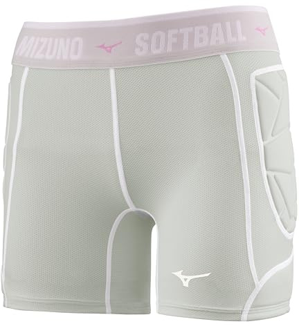Mizuno Girls Runbird Shield Padded Slider, Softball Sliding Shorts