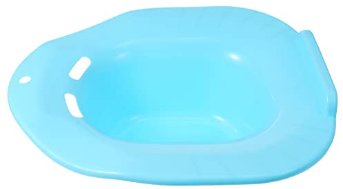 Veemoon Robustes Sitzbad Aus Hautfreundlichem Pp Ergonomisch Geformt Bruchfest Und Leicht Zu Reinigen Sitzwanne Für Schwangere Und Postoperative Pflege Zuhause