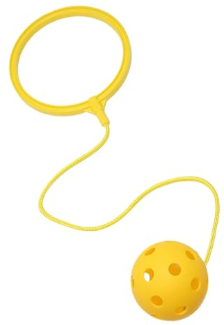 Jumping Plug - 65cm Rotating Swing Toy, Soft Jump Ring, One-Leg Jumping Ball, Colorful Outdoor Play Equipment | Coordination Fitness & Sports Toy for Kindergarten Kids, Exercise Training and Fun