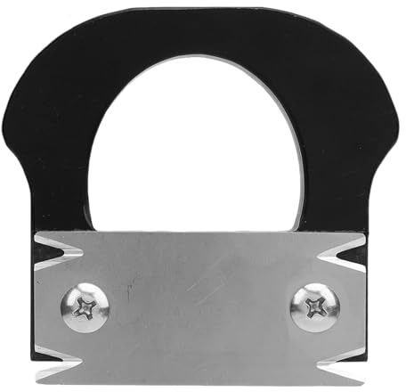 FTVOGUE bordure pour le Travail du Bois, Raboteuse Manuelle en Acier Inoxydable avec Poignée Ergonomique pour Chanfreiner et Lisser le Bois PVC ABS Placage de Mélamine