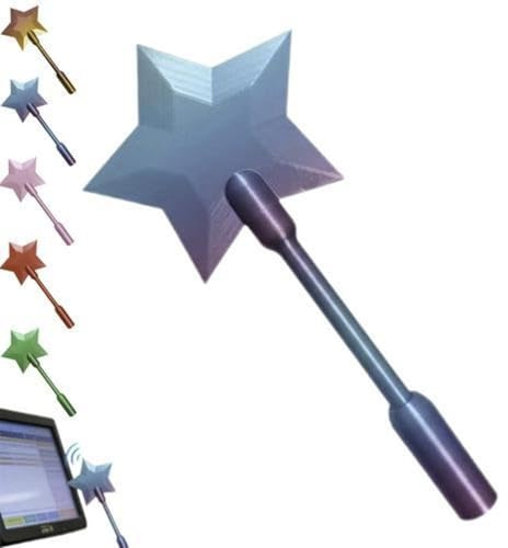Bacchetta Magic Carta Di Credito, Bacchetta Stampata In 3D Toccas Per Pagare, Porta Carte Di Credito ECarte Pagamento, Porta Carte Pagamento Contactless A Forma Bacchettas Magic Per Bancomat(02)