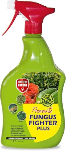 Fungus Fighter Plus Plant Protection for Indoor & Outdoor Eradicates, Protects & Controls Ready to Use for Flowers, Shrubs, Fruits & Vegetables Garden Care 1L