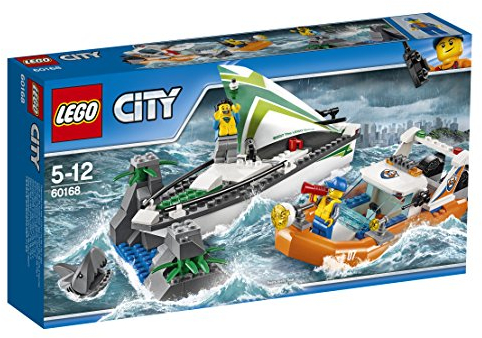 LEGO City 60168 - Segelboot in Not Konstruktionsspiel, bunt