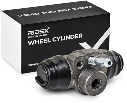 RIDEX 277W0005 1x Radbremszylinder Trommelbremse Radzylinder Hinten beidseitig Kompatibel mit VW POLO 9N Polo Schrägheck 6R1, 6C1 Golf 3 1H1 Golf 2 19E, 1G1, SKODA Fabia II Schrägheck 542