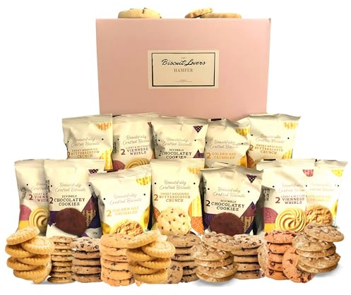 Biscuits Treat Hamper Gift Set Including 12 Packs of 2 Border Biscuits (24 Total) In a Luxury Hamper Box | The Chosen Gift For Biscuit Lovers - Exclusive to GOOFIIE.