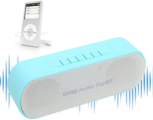 MP3 Converter, 44.1kHz Digital Device with USB Cable, Portable Card for Speaker, 3.5mm Line Input