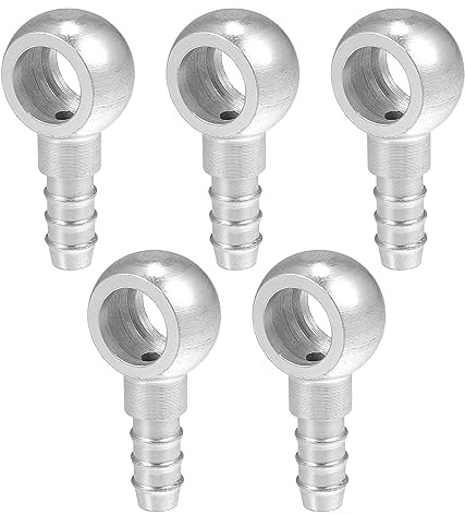 A ABSOPRO 5 Stück Hohlschraube Motorrad Bremse Banjo Hohlschrauben 14mm Innendurchm. 10mm Außendurchm