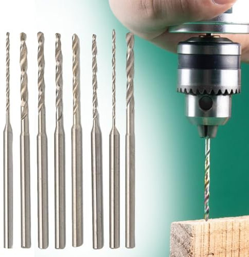 Mini-Schmuck- und Holzbohrer, HSS-Material, 0 8 mm, 2 0 mm Größen, gerader Griff, 1 Stück (1,0 mm)