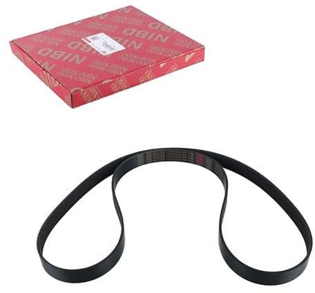 【NIBD】 Engine Serpentine Drive Belt V-Ribbed Belt V-Belt 8PK1786 Compatible with BMW F10 F11 F25 N52 N53 523i 528i X3 (OEM:11287628658)