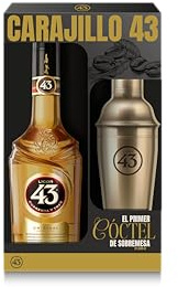 Licor 43 - Pack Licor 43 Original + Coctelera de Regalo - Botella 700 ml