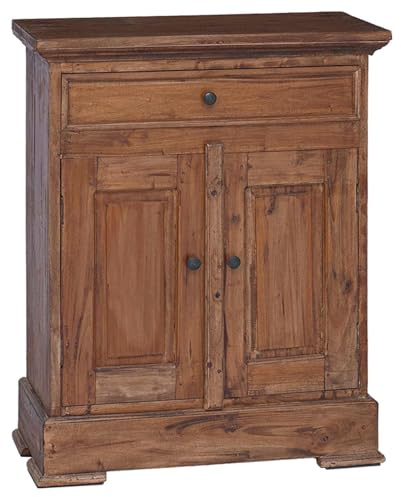 vidaXL Aufbewahrungsschrank 63 x 30 x 79 cm Massives Mahagoni Holz