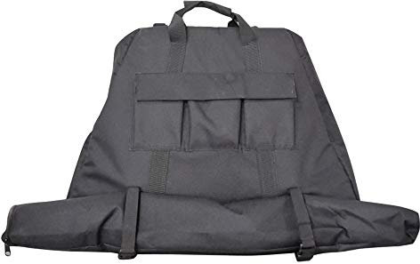ZSHJGJR Bogenschießen Dreieck Compoundbogen Tasche Große Kapazität Compoundbogen Fall Bogenschießen Leinwand Bogenabdeckung für Bogenschießen Training Outdoor Jagd (Schwarz)