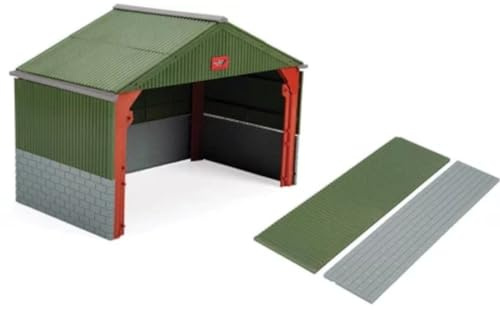 Britains Hangar pour Machines Agricoles, Jouets de la Ferme pour Enfants Tracteur, Compatible avec Les Jouets à l'Échelle 1:32, Convient aux Collectionneurs et aux Enfants à Partir de 3 Ans.