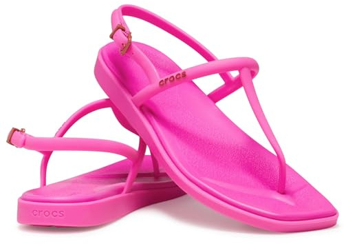 Crocs Miami Thong Sandal Pink Crush 9 M