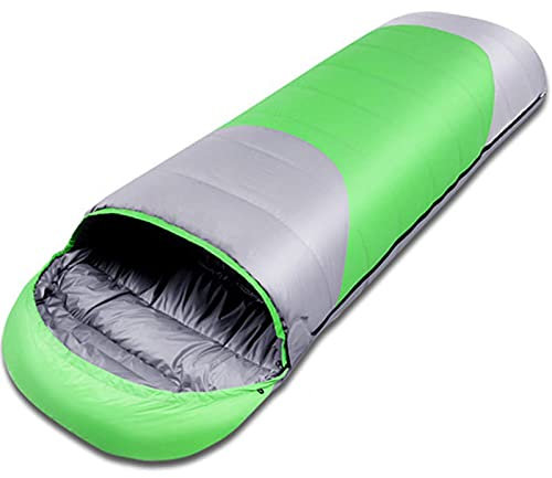 Schlafsäcke für Erwachsene, Lazy-Schlafsack, 1800 g weiße Entendaunenfüllung, wasserabweisender Daunenschlafsack im Umschlagstil für Wandern, Reisen und Outdoor-Aktivitäten, blau
