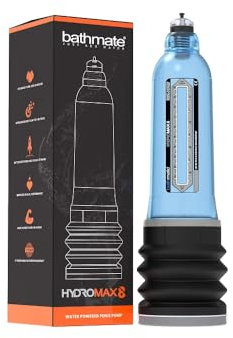 Bathmate Hydromax 8 Pompe à pénis Bleu Ø10,2x33 cm