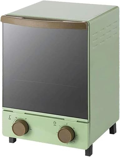 HOTAPEPU CYZJPRVN oven mini oven air fryer oven 12 Liters Retro Mini Vertical Oven Light Quartz Heating Tube Timing Mirror Glass Door Mini Ovens Toaster Oven Air Fryer,