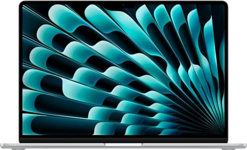 2023 Apple MacBook Air con Chip Apple M2 (15-Pulgadas, 8GB RAM, 256GB de Almacenamiento SSD) (QWERTY Spanish) Plata (Reacondicionado)