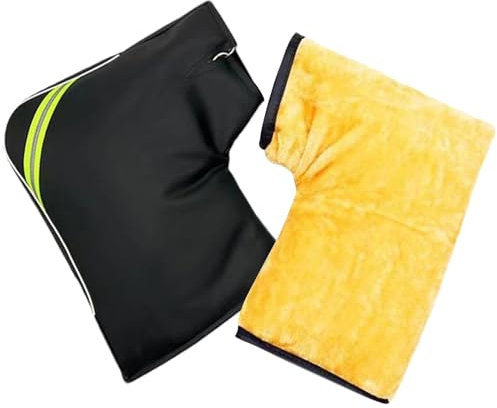 Generisch Motorradhandschuhe Winter, Moped Handschuhe Winter, Lenkerstulpen Fahrrad, Handschuhe Motorrad Winter Damen Herren, Handschuhe Wasserdicht Für Fahrrad Roller Motorroller Rad