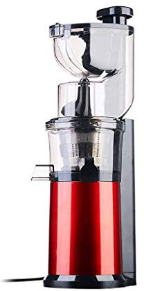 CAFIEDR Machines à jus, Presse-Agrumes à Froid, extracteur de jus électrique, Support Vertical pour Fruits, légumes, légumes Verts, Herbe de blé, Plus avec Grand Bol à jus