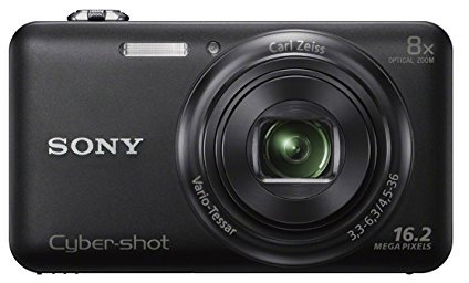 Sony Cyber-SHOT DSC-WX80 Digital Camera Black (Renewed)