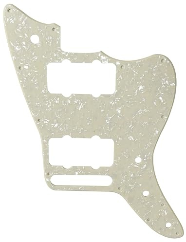 Für US Fender American Special Jazzmaster Style Gitarre Pickguard Parts (1-lagig, cremefarbene Perle)