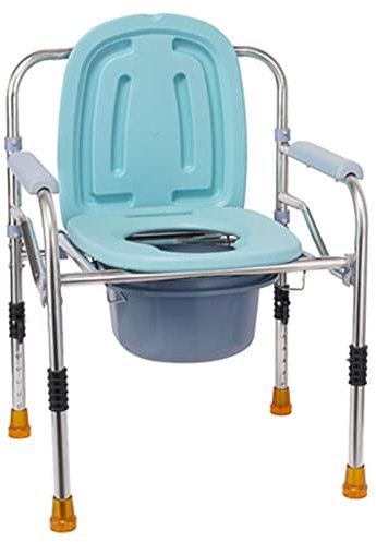 Freistehender Toilettensitz mit Erhöhung, 150 kg – robuster Toilettenstuhl für die medizinische häusliche Pflege, höhenverstellbare Beine, Badezimmer-Hilfsgeste