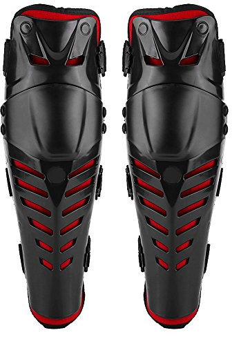 Keenso Motorrad Knieschoner, 1 Paar Motorrad PE + EVA-Schaum Knieschützer Protektoren Erwachsene Motorrad Schutzausrüstung Verschleißteile