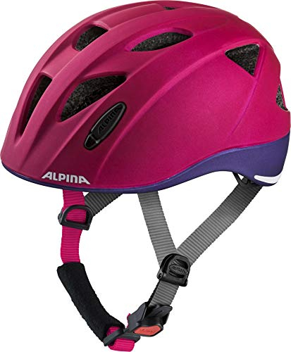 Alpina A9720 Fahrradhelm, Deeprose-Violet Matt, 49-54 cm