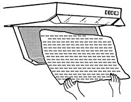 8 Dunst-Flachfilter, je 57x47 cm, mit Sättigungsanzeige, inkl. 4 Paar Einmalhandschuhe für alle gängigen Abzugshauben