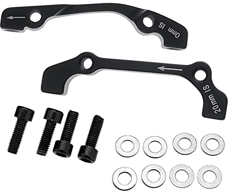 eMagTech Fahrrad Scheibenbremse Adapter Bremsadapter Halterung, 160mm