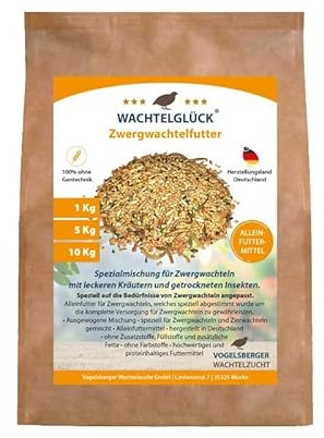 WachtelGlück® Zwergwachtelfutter 10 kg