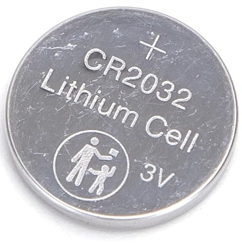 Lot de 2 Piles Bouton CR2032 de 3 V, idéales pour Les appareils électroniques, Les Montres et Les Jouets.