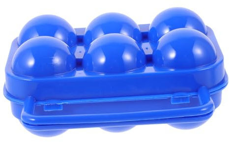 KOMBIUDA Huevera Para Huevos Plástico Duradero Almacenamiento Asa Cocina y Exteriores