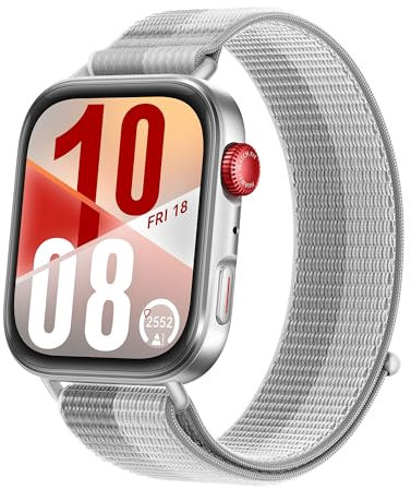 HUAWEI WATCH FIT 4 Smart Watch, Ultra Slim, iOS & Android, up to 10 Days Battery Life, Bluetooth Call, GPS Running Smartwatch, Aluminum Case, AMOLED Display, Fitness Tracker, +12 Month Extra Warranty