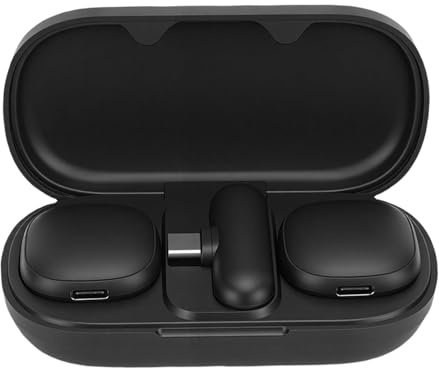 Yechiry Microfoni Live Wireless con Riduzione del Rumore AI, di Microfoni Lavalier per Podcasting, Rapporto Segnale/rumore di 80 DB, Ideali per Interviste e Riunioni