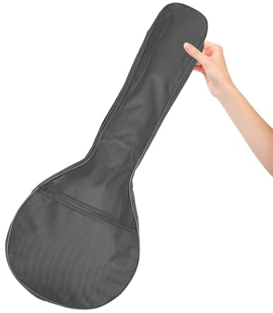 GALPADA Mandolin Carry Bag with Thick Padding and Adjustable Shoulder Strap for Eight-String Instrument Transport
