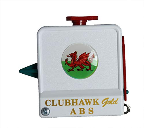 Clubhawk Henselite 9ft Gold ABS Bowls Measure- Home Countries Edition