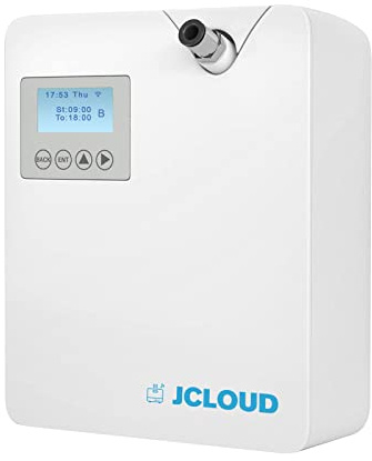 JCLOUD Smart Scent Air Machine with Cold-Air Tech for Home, Hotel Scent Diffuser, Waterless Essential Oil Diffuser 300ML, HVAC Scent Diffuser for Essential Oils for Large Room, Office, Spa