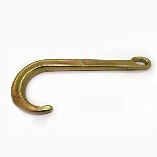 Ostacoli Auto Gancio di Traino Tipo J Catena sospesa Doppio Gancio, 5T Fune del Freno Corda del Carrello Catena di Trasporto