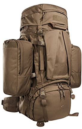 Tasmanian Tiger TT Mil OPS Pack 80+24, Militär-Rucksack, Molle-kompatibler Herren Trekking-Rucksack mit abnehmbaren Seitentaschen mit 104 Litern für Outdoor, Einsatz, Bushcraft, Bundeswehr