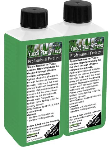 GREEN24 Yukka engrais de palme Yucca, engrais liquide premium de la gamme professionnelle 500ml