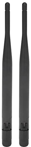 2 Stück Omnidirektionale Vollbandantenne für 2G 3G 4G LTE, Faltbare 5dBi Stabantenne, Ideal für IoT-Gateways, Drahtlose Überwachung und Robotik