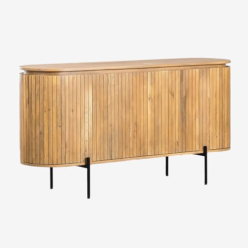 SKLUM Sideboard aus Mangoholz Analis Braun Natur