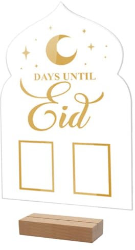 EXCEART Personalisierte Countdown-uhr Für Handschriftliche Datumsanzeige Acryl Craft Schreibtisch Countdown Mini Zeitplanung Chic Desktop Decor Dekorativer Countdown