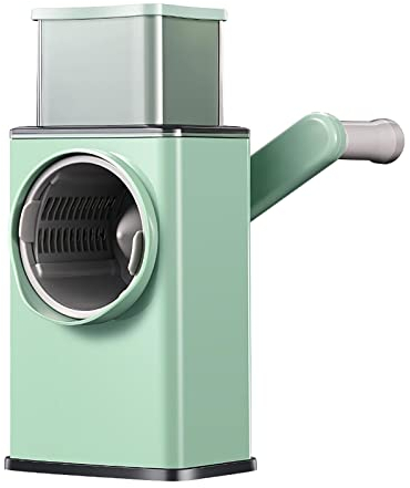Vegetable Chopper Dicer Cutter Dicing Machine - Potato Onion Garlic Chopper with Container, Portable String Vegetable Chopper, Food Processor Small, Veggie Slicer Cutter Grater, Cheese Chopper Mini